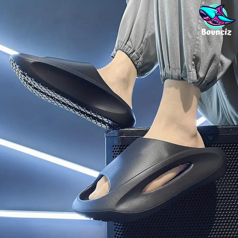 Bounciz SpaceSharks Slides™ -  Experience Comfort That's Truly Out of This World!